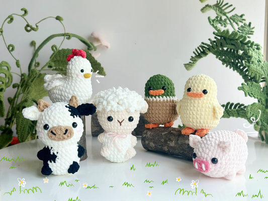 Adorable Farm Crochet Patterns