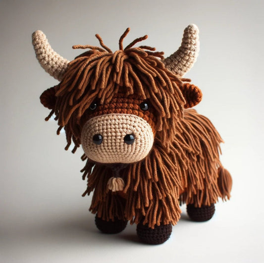 Highland Cow Crochet Pattern