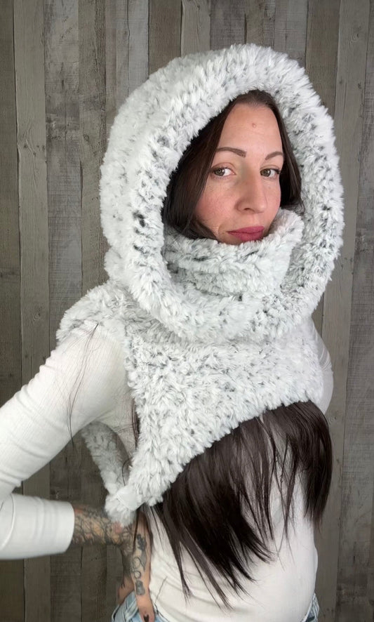 Hooded Cowl Crochet Pattern